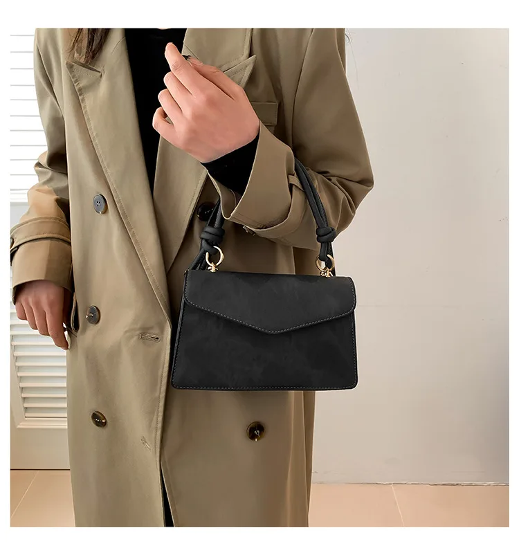 Women High Quality Soft Leather Shoulder Bags Luxury Designer Purses Crossbody Bag Ladies Vintage Messenger Commuting Sac à main