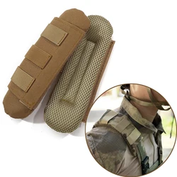 2 Stück taktische Weste Schulter gurt Pad Komfort kissen Nylon Mesh Schutz polster Molle für fcpc/jpc Wander rucksack Zubehör