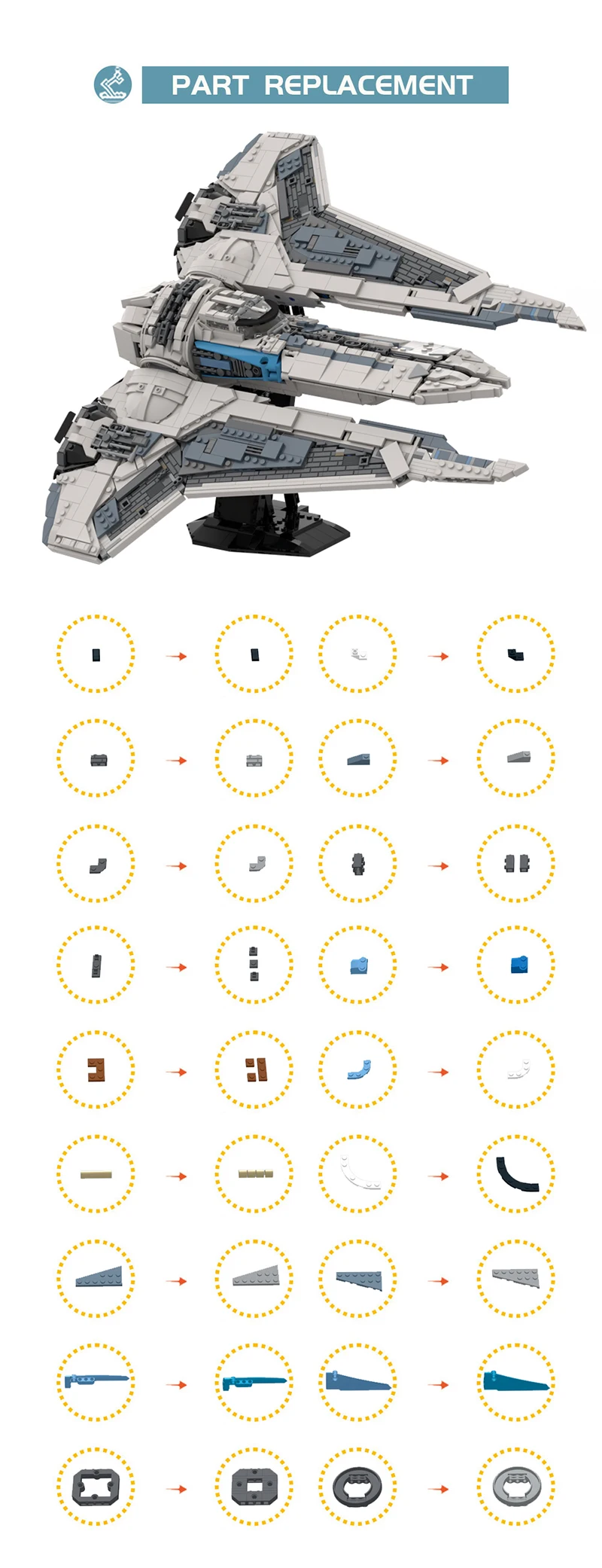 

Горячий MOC космический фильм строительный блок самолет транспорция звездный истребитель технология кирпичи наборы моделей DIY сборка игрушки рождественские подарки