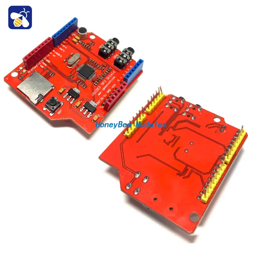 VS1053 module VS1053 MP3 module development board with amplifier decoding board onboard recording function