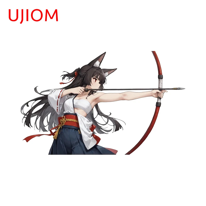 UJIOM Archer Miyabi Zenless Zone Zero Wall Sticker Seductive Waifu Big Boobs Creative PVC Decal Suitable For Computer Case Decor