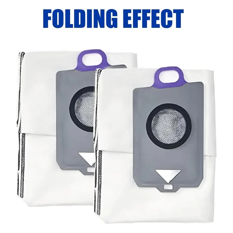 B89B-12Pcs Dust Bag Replacement For Narwal Freo Z Ultra   Vacuum Cleaner Accessories Dust Garbage Bags