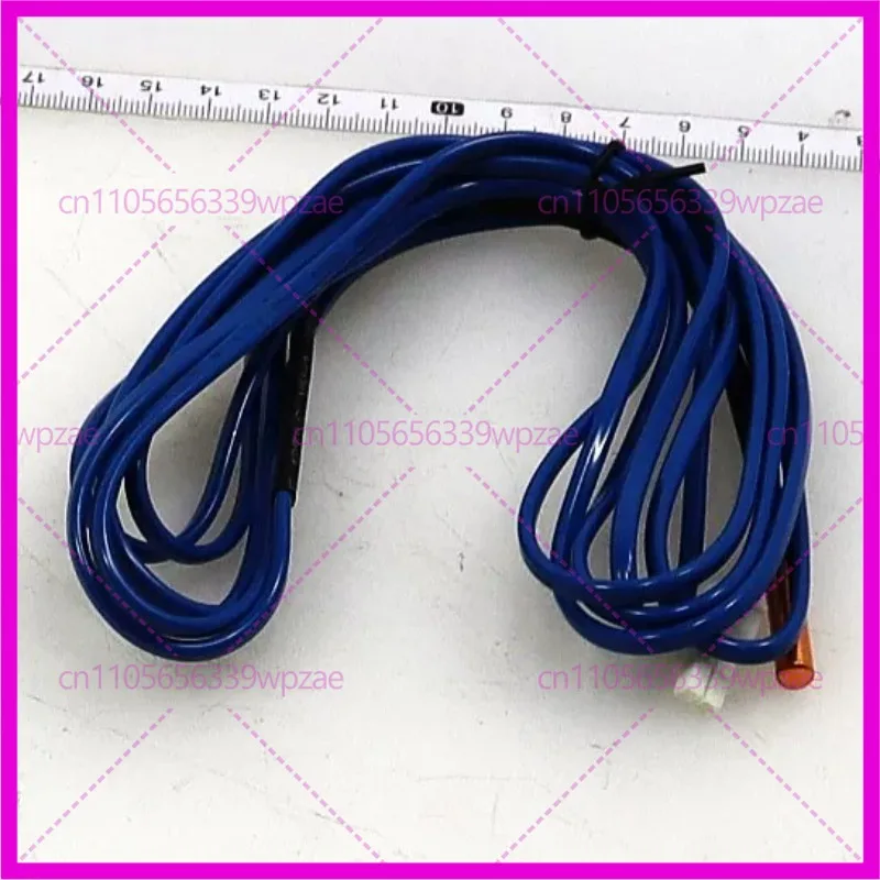Датчик температуры воды NTC SWD3970-L3200(3763) 10K, медный, белый, с 2-контактным разъемом, для водонагревателей Midea с тепловым насосом