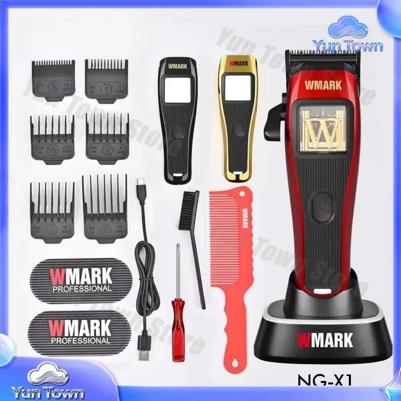 for NG-X1 Magnetic Vector Motor Charging Electric Hairdresser for Men Cordless Haircut Fader Hairdressing Tool Professional