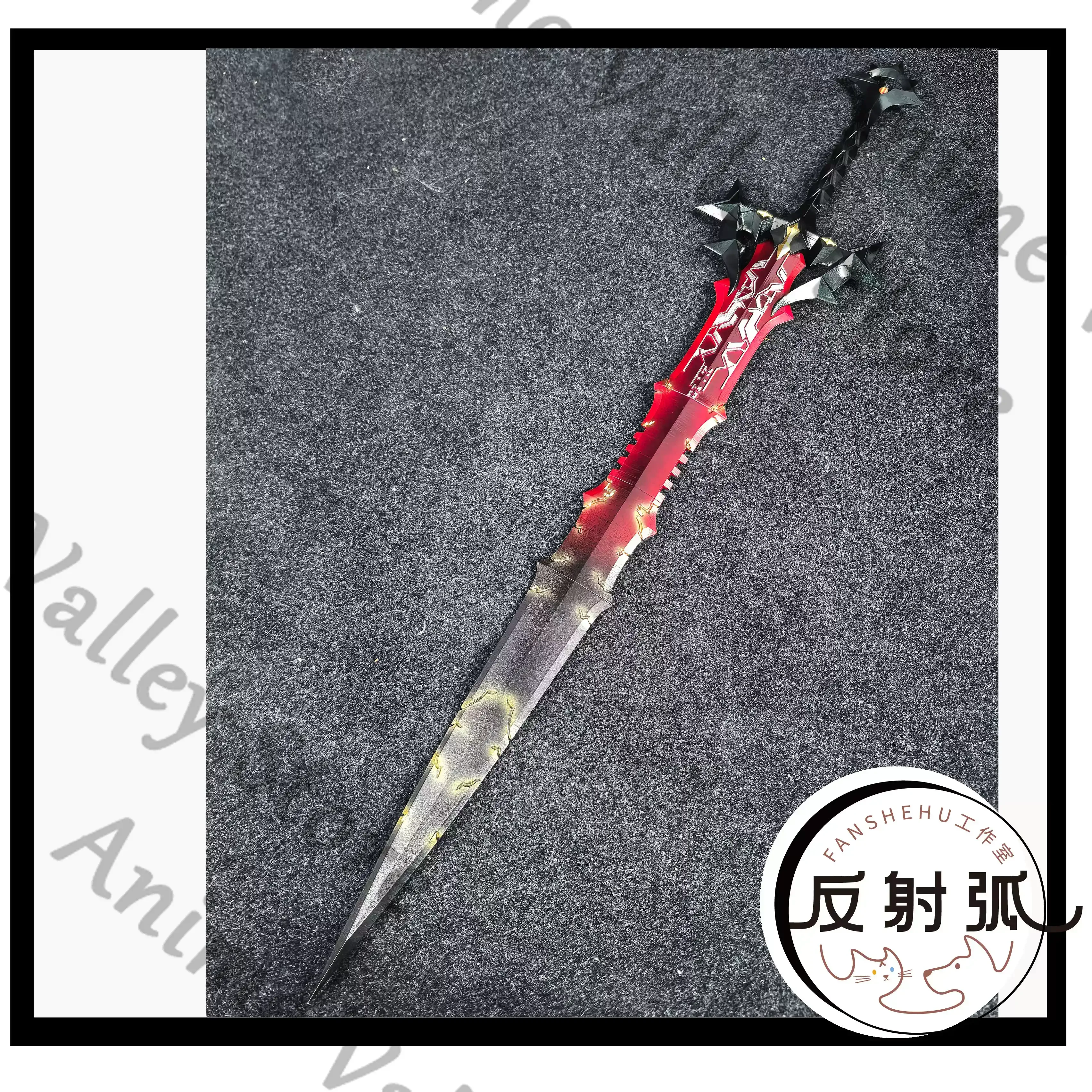 Anime Arknights Laevatain Cosp – Cosplay Flame Prop Bewertung und Preis