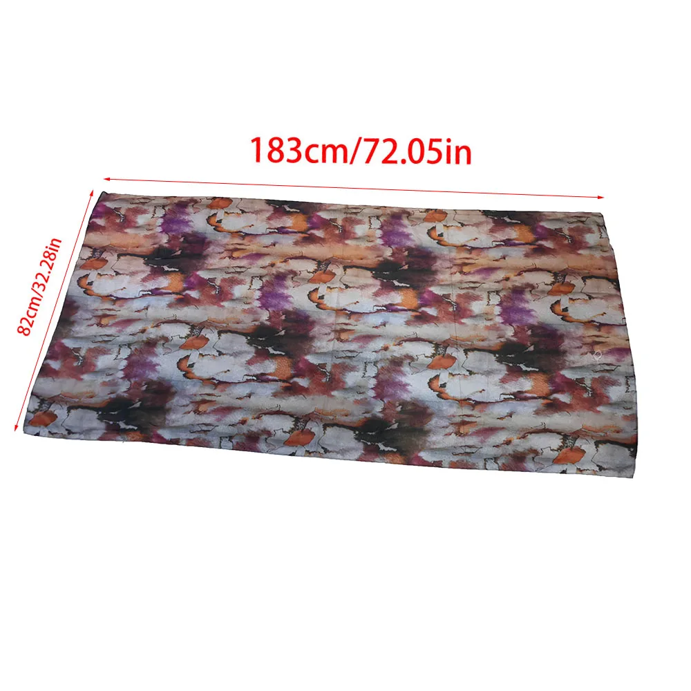 New watercolor series headscarf fashionable and versatile printed scarf tie dye long scarf scarf