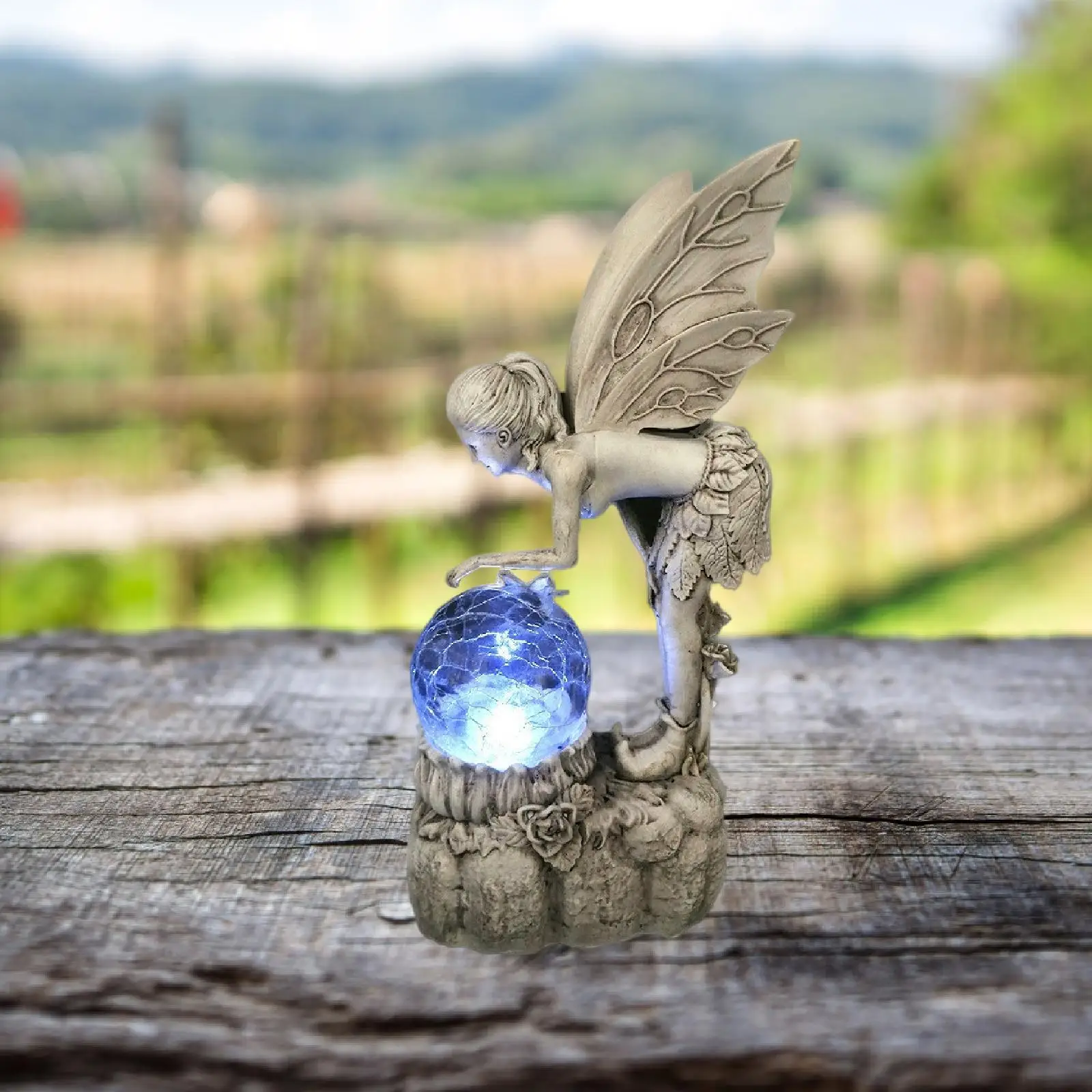 

Resin Fairy Sculpture Ornament Villa Garden Decor Collection Classic Decorative