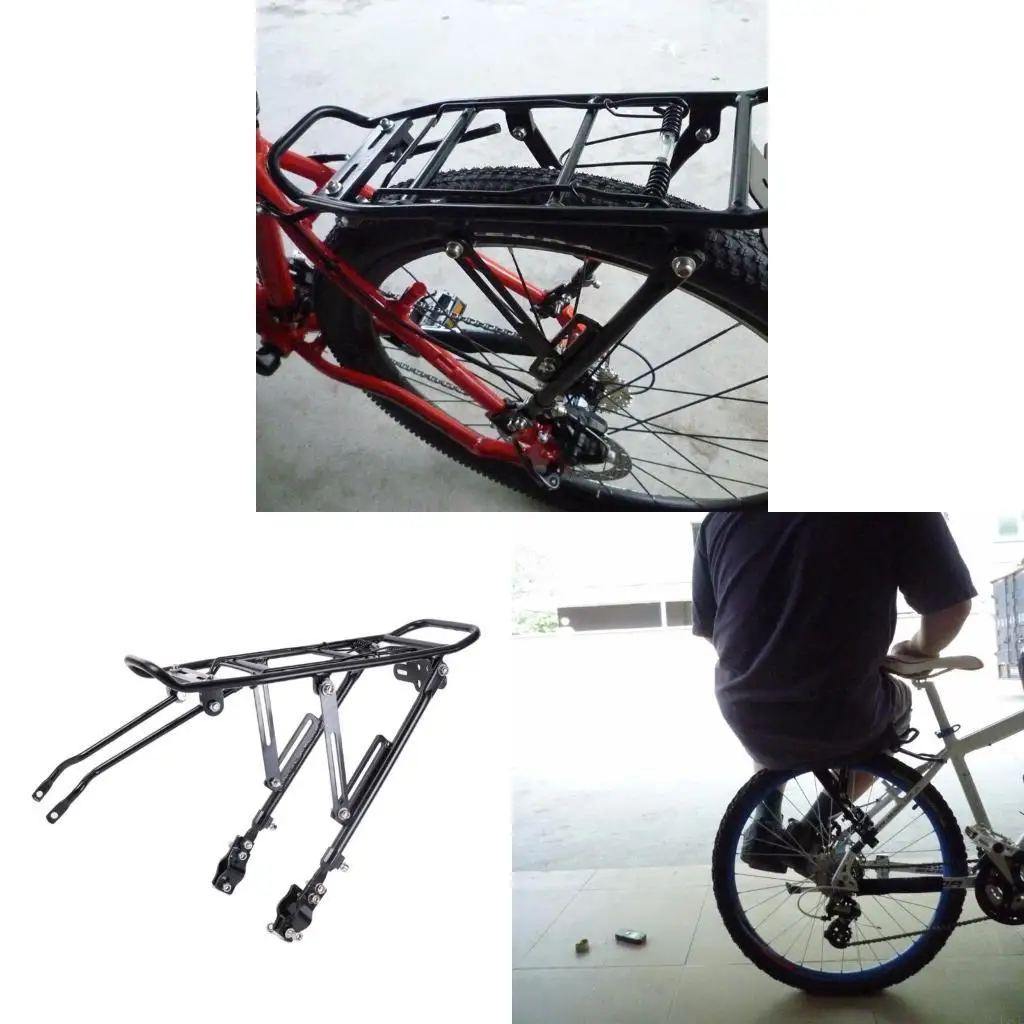 

Задняя велосипедная стойка велосипедной стойки Универсальный регулируемый велосипедный оборудование подставка для велосипедного