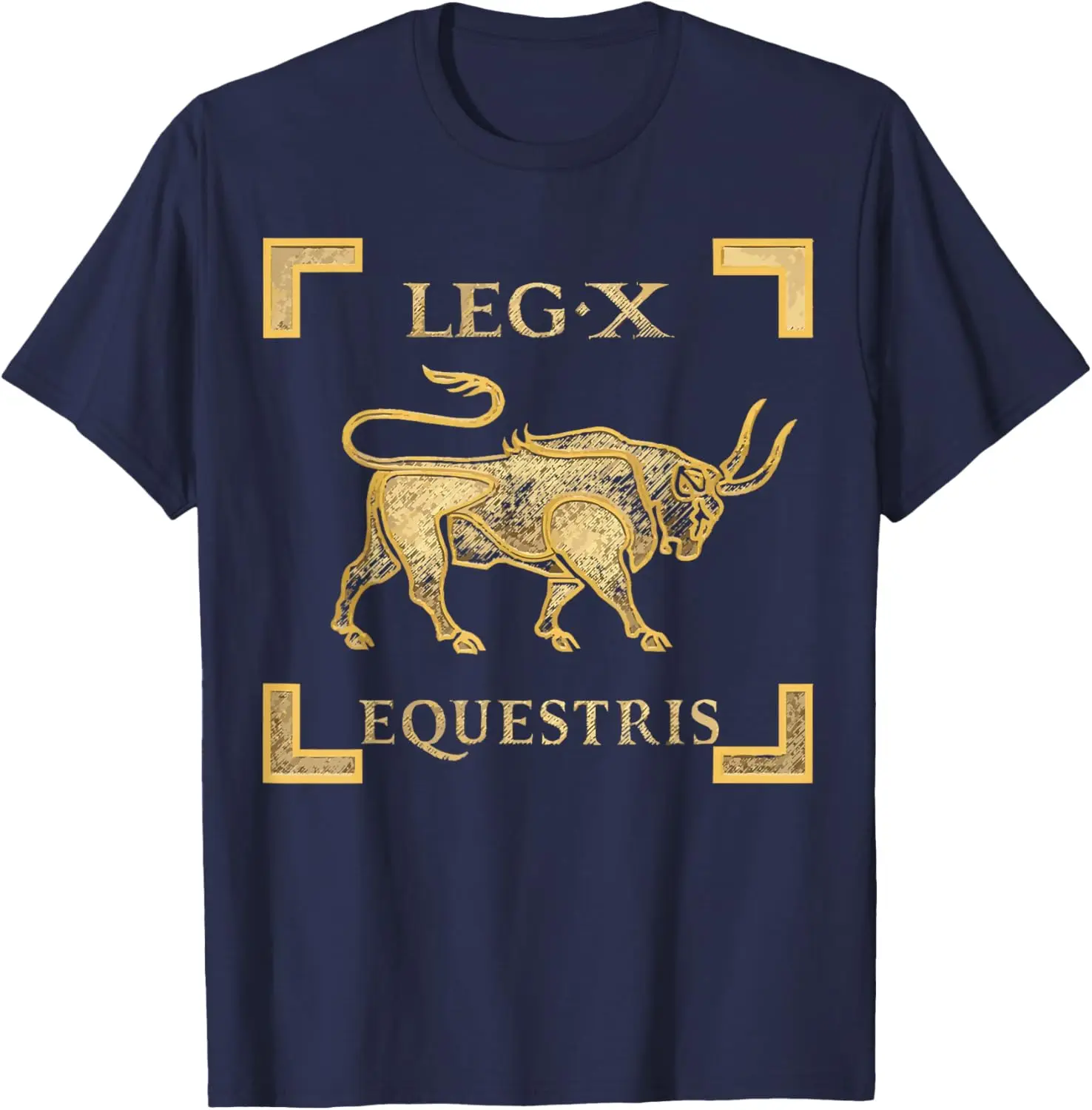 Legio X Equestris Julius Caesar Roman Legion T-Shirt Short Sleeve Casual 100% Cotton T Shirt