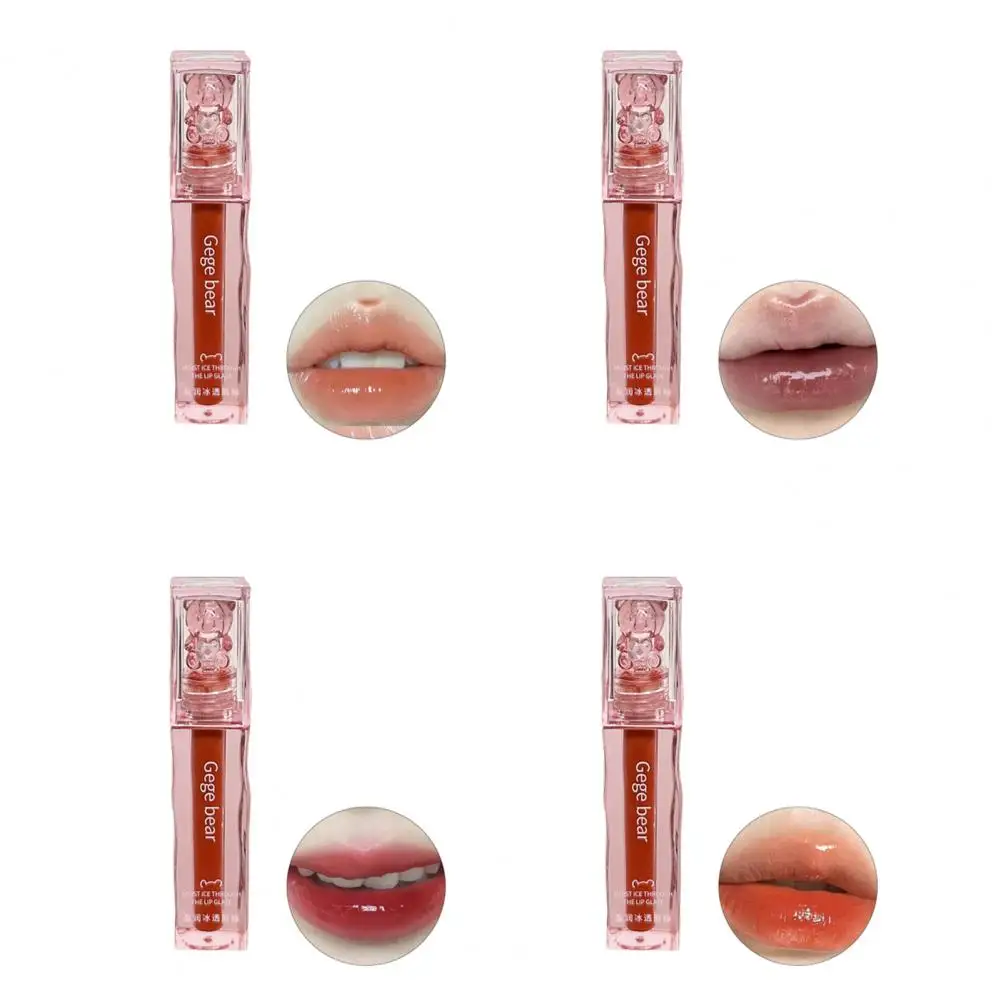 Lápiz labial para mujer, brillo de labios vibrante, 8g, resistente al agua, hidratante, no pegajoso, maquillaje de labios regordetes, brillante