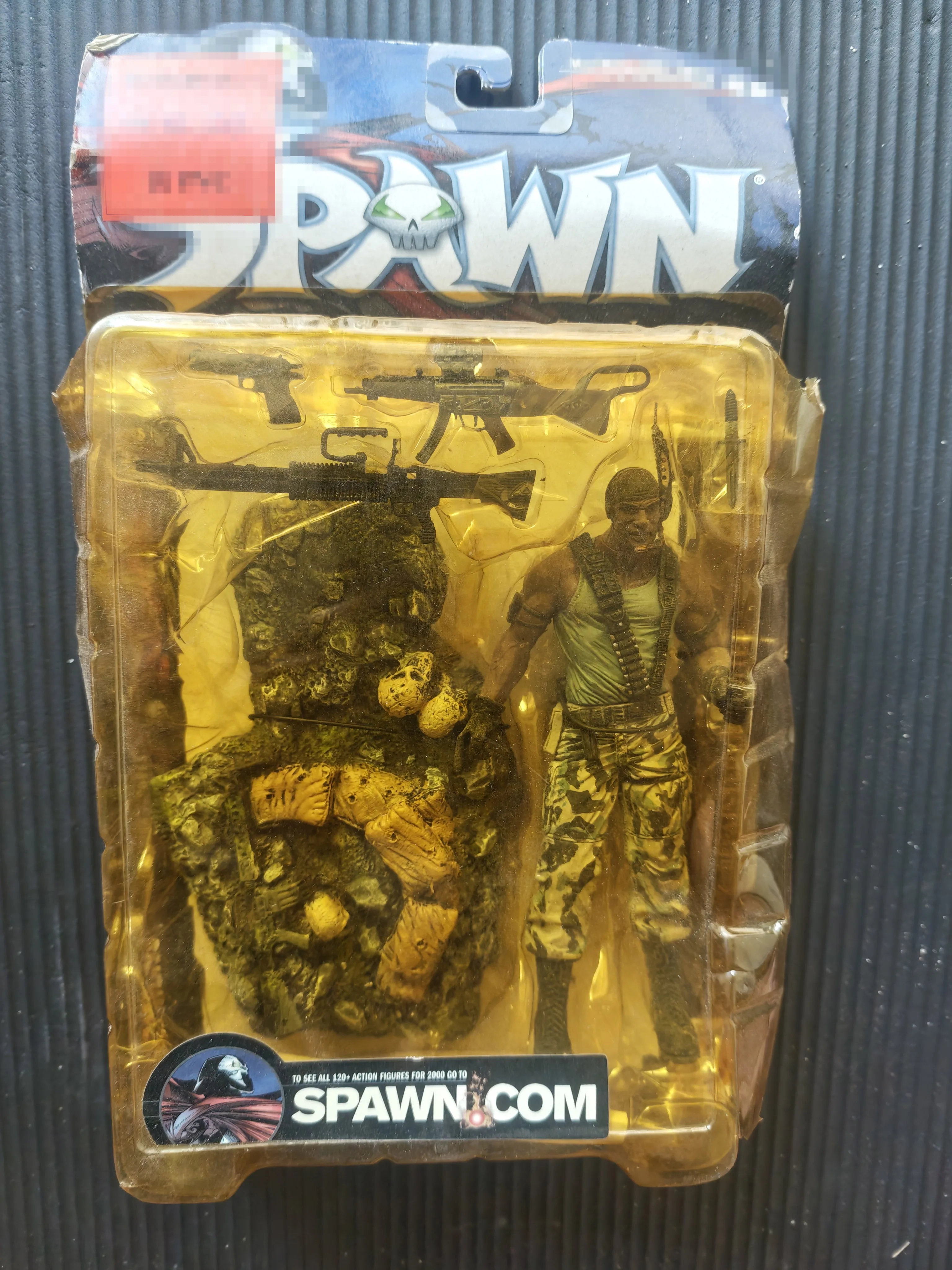 Vintage Collectible Guns - Spawn Series 17 Al Simmons Military