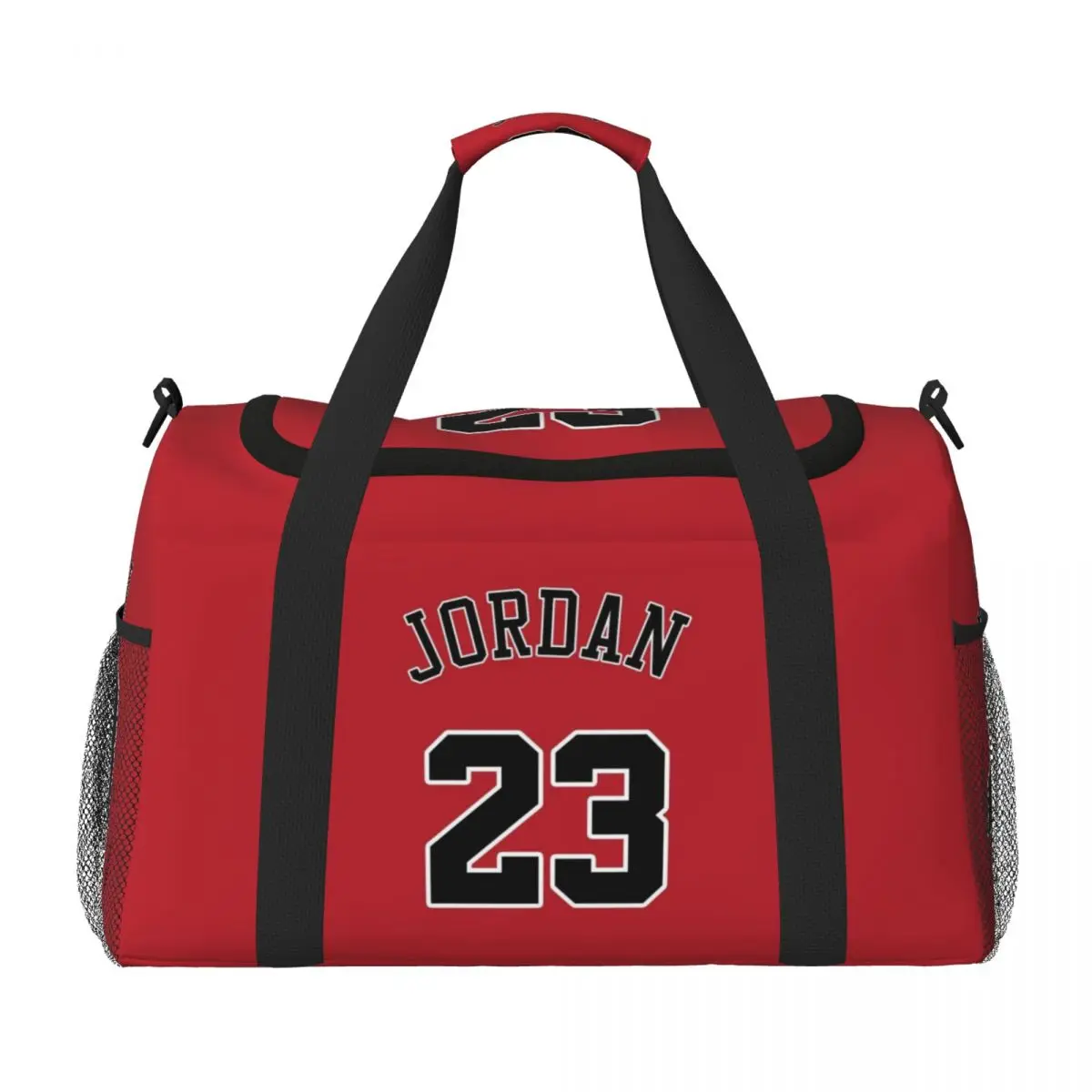 Round Large Capacity Travel Duffel Bag MJ M-Michael-Jordan No.23 Male Female Large-Capacity Hand Luggage Sports Fitness Bag