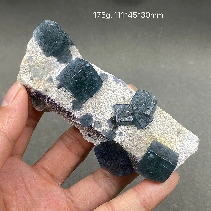 

100% натуральный синий куб, флюорит, минеральные образец кристаллов, целебный кристалл, драгоценный камень, популярные ювелирные изделия, коллекция