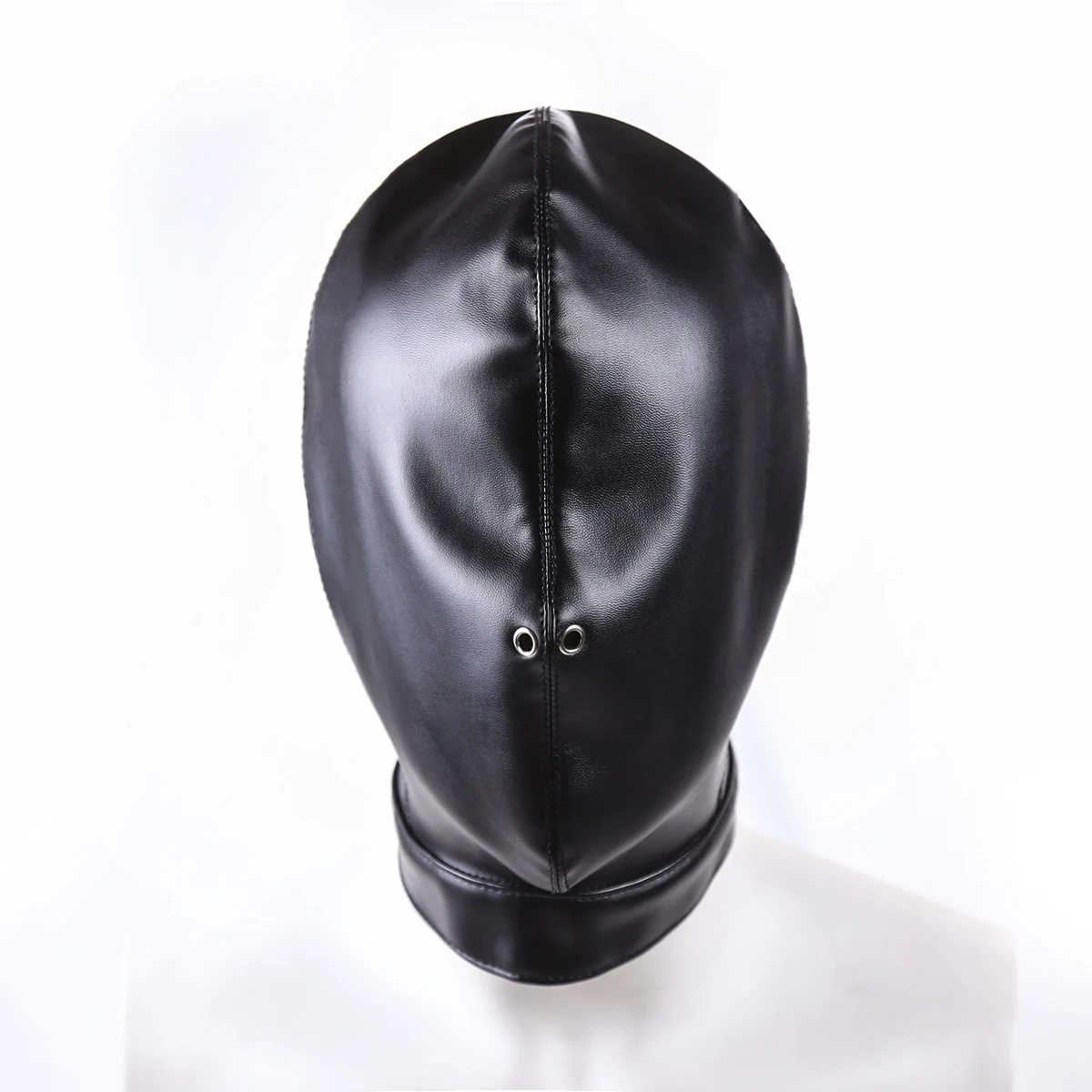 

All-wrapped Soft Leather Headgear Roleplay Game Head Mask BDSM Adult Flirting Passion Sex Tools for Women and Couples Pleasure