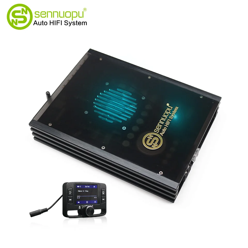 

Sennuopu Car Stereo Power Amplifier Professional 8 Channel DSP Audio Car Amplifiers