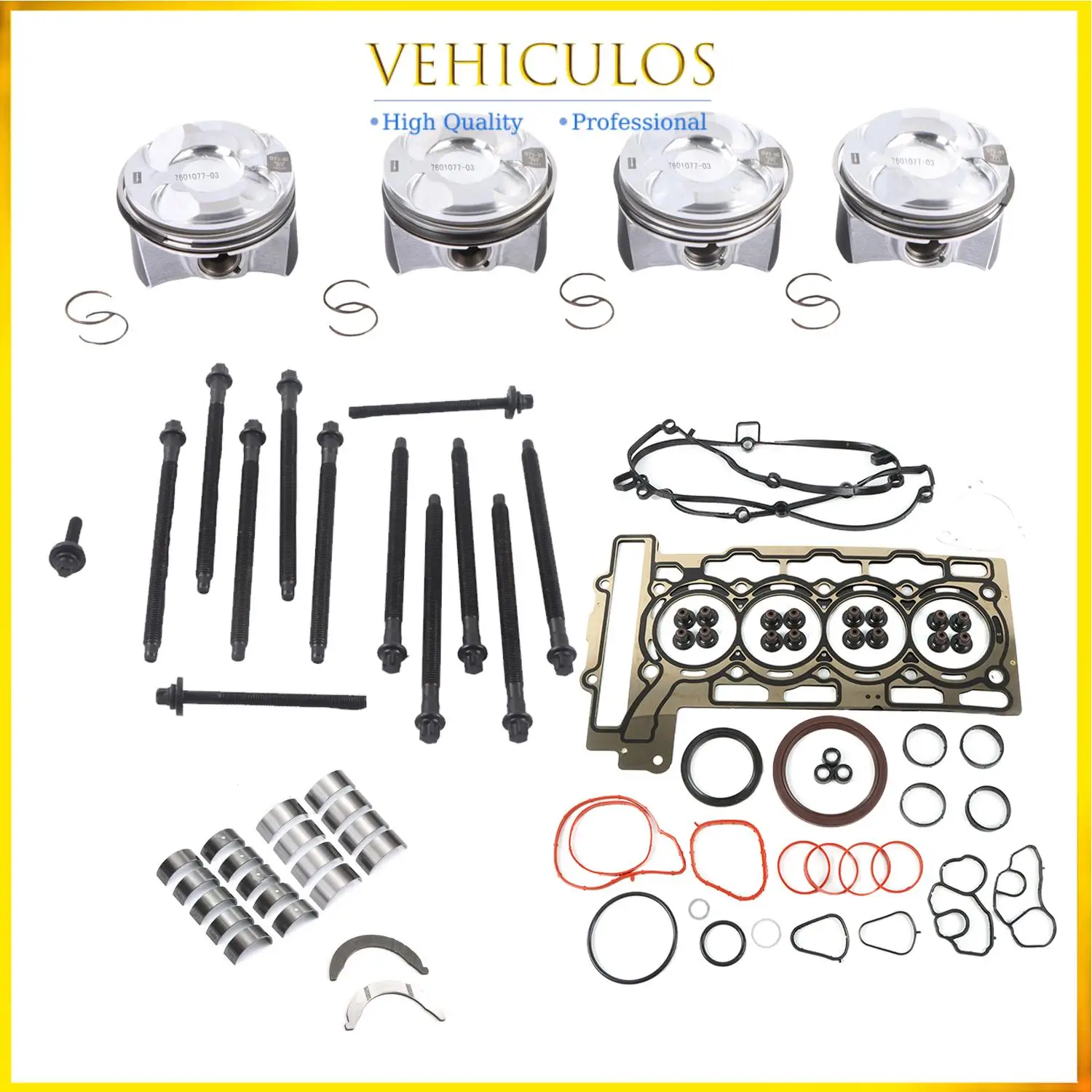 N12 N13 N14 N16 N18 Engine Rebuild Overhaul Kit For BMW 116i F20 Mini Cooper S R55 R56 1.6L N13B16 N18B16 11257601181