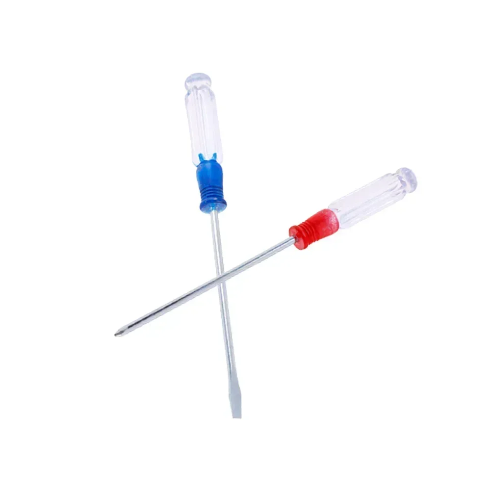 High Quality Precision Screwdriver Slotted Screwdriver 1/2 Pcs 130mm Length 75mm Shank Length Cross Screwdriver