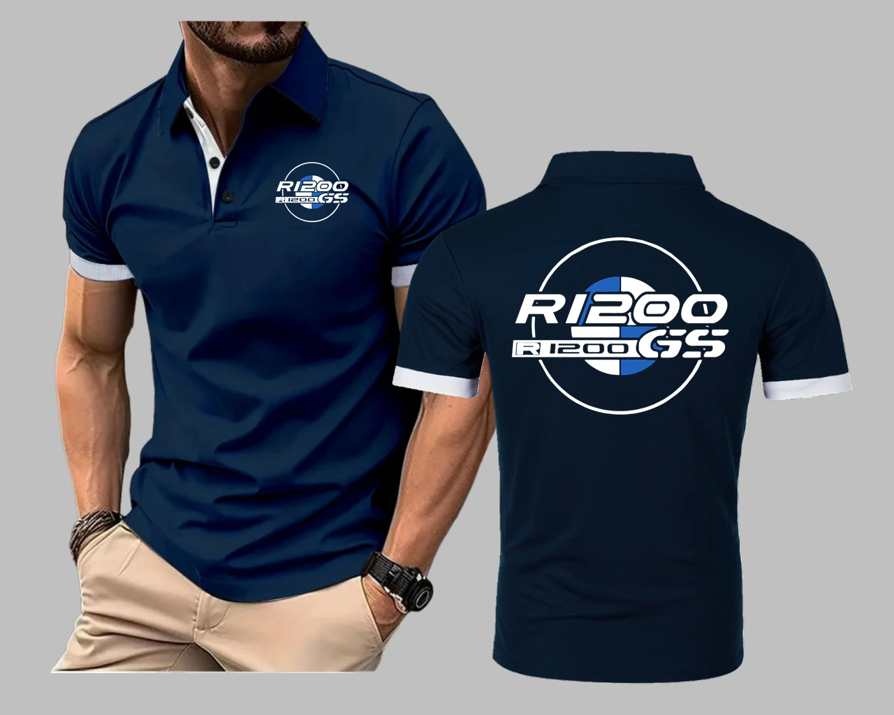 Polos de aventura para motocicleta R1200 GS R 650 800 1150 1200 Fans de coches 55DS GS R1200 F1 Polos camisa