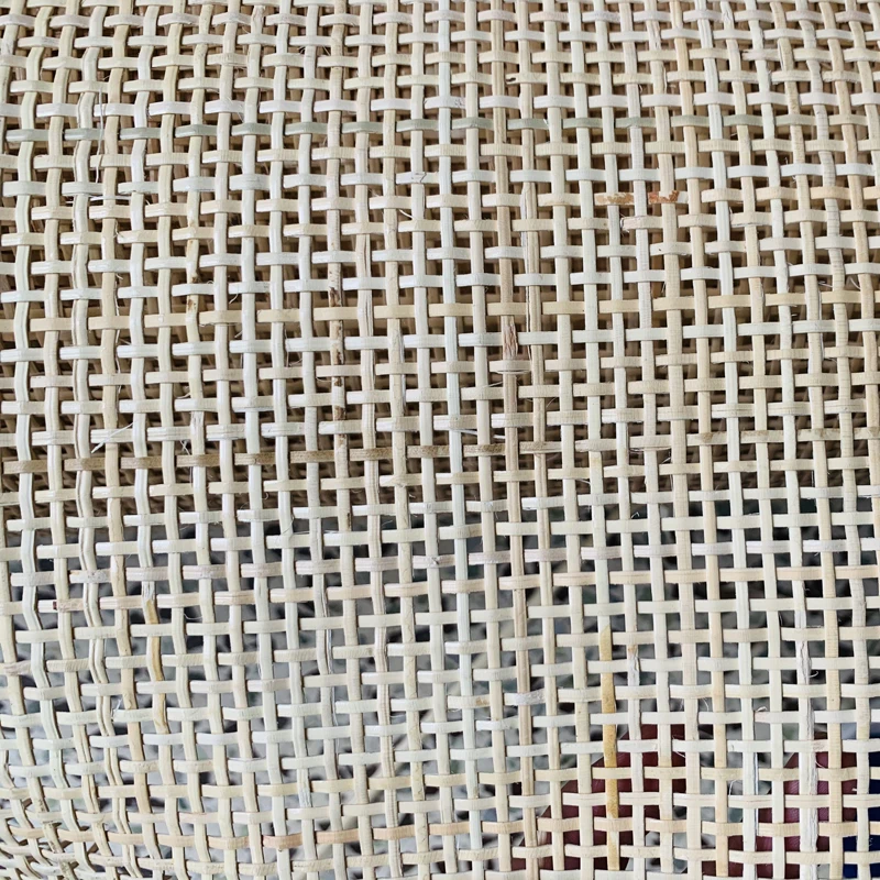 Natural Rattan Indonesian Cane Webbing Roll Material for Furniture Decoration Hollow Lattice Weaving Mat Chair Cabinet Repair image 5