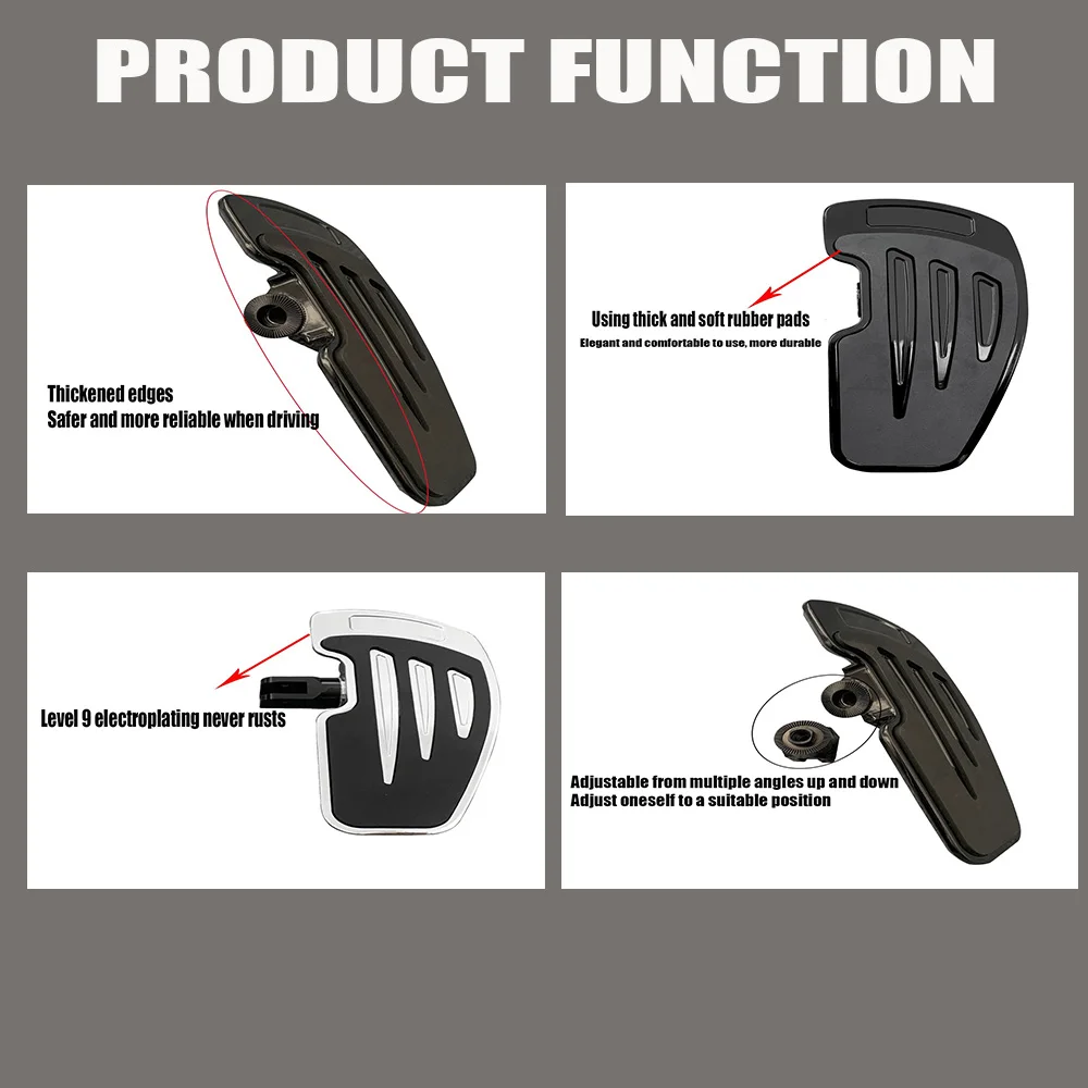 FOR QJMOTOR SRV600 SRV400 SRV700 SRV300 SRV350/250V Modified Foot Pedal Widening Part for Enhanced Comfort And Control