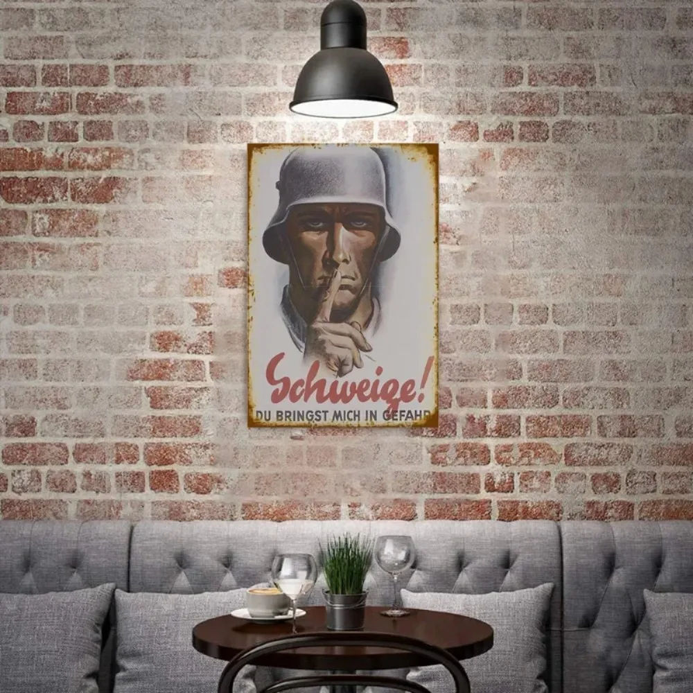 Vintage Metal Sign 