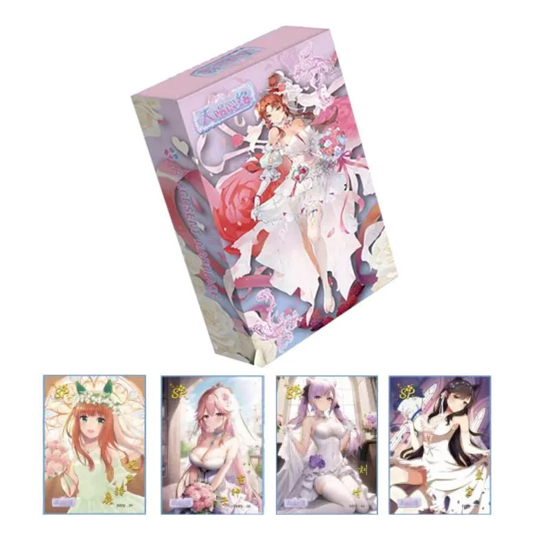 1/4/12 BOX Goddess Story Collection Cards A GODSENT MARRIAGE  Box Booster Bikini 1Case  Anime Girls Trading Cards Birthday Gift