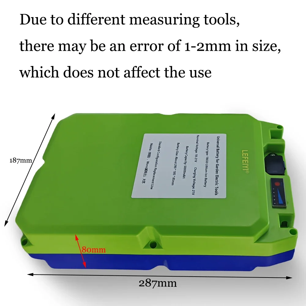 Garden Power Tool Accessories Lithium Battery Charger Electric High Branch Saw Electric Scissors Lawn Mower Chainsaw Accessories