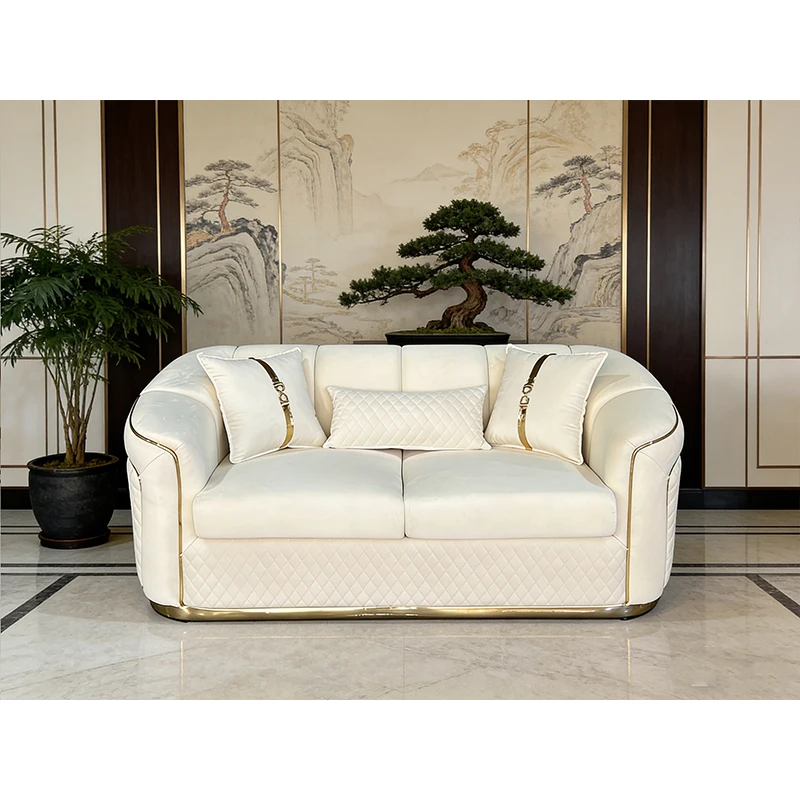 # Factory Modern Luxury Living Room Sofa Furniture Set Fabric 3 Seater Modular Sectional Comfortable Couch Set
