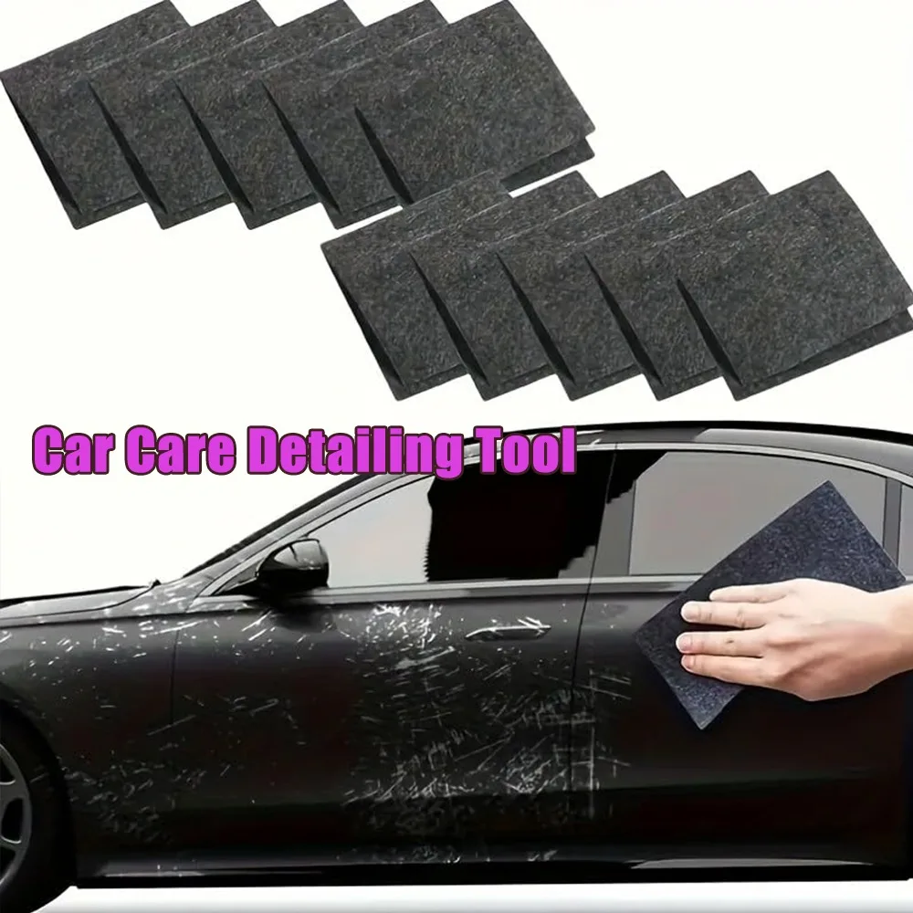Nano Sparkle Cloth Multi Purpose Auto Scratch Remover Polishing Cloth Car Paint Repair Stain Removal Scratch Fix Car Detailing