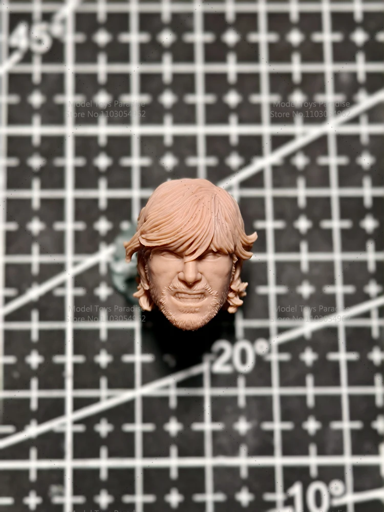 غير مصبوغ لتقوم بها بنفسك 1/12 مقياس أنيمي دارديفيل الأبيض نموذج رئيس بطل السوبر الرجال الجندي رئيس نحت صالح 6 بوصة عمل الشكل الجسم #6
