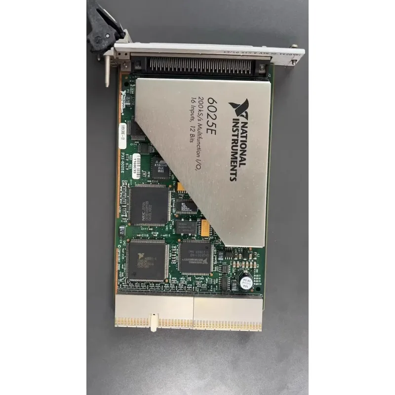 National Instruments NI PXI-6025E 777798-01 16AI 200kS/s 2AO 32DIO 24-Bit Counter PXI DAQ E Series#familitrade
