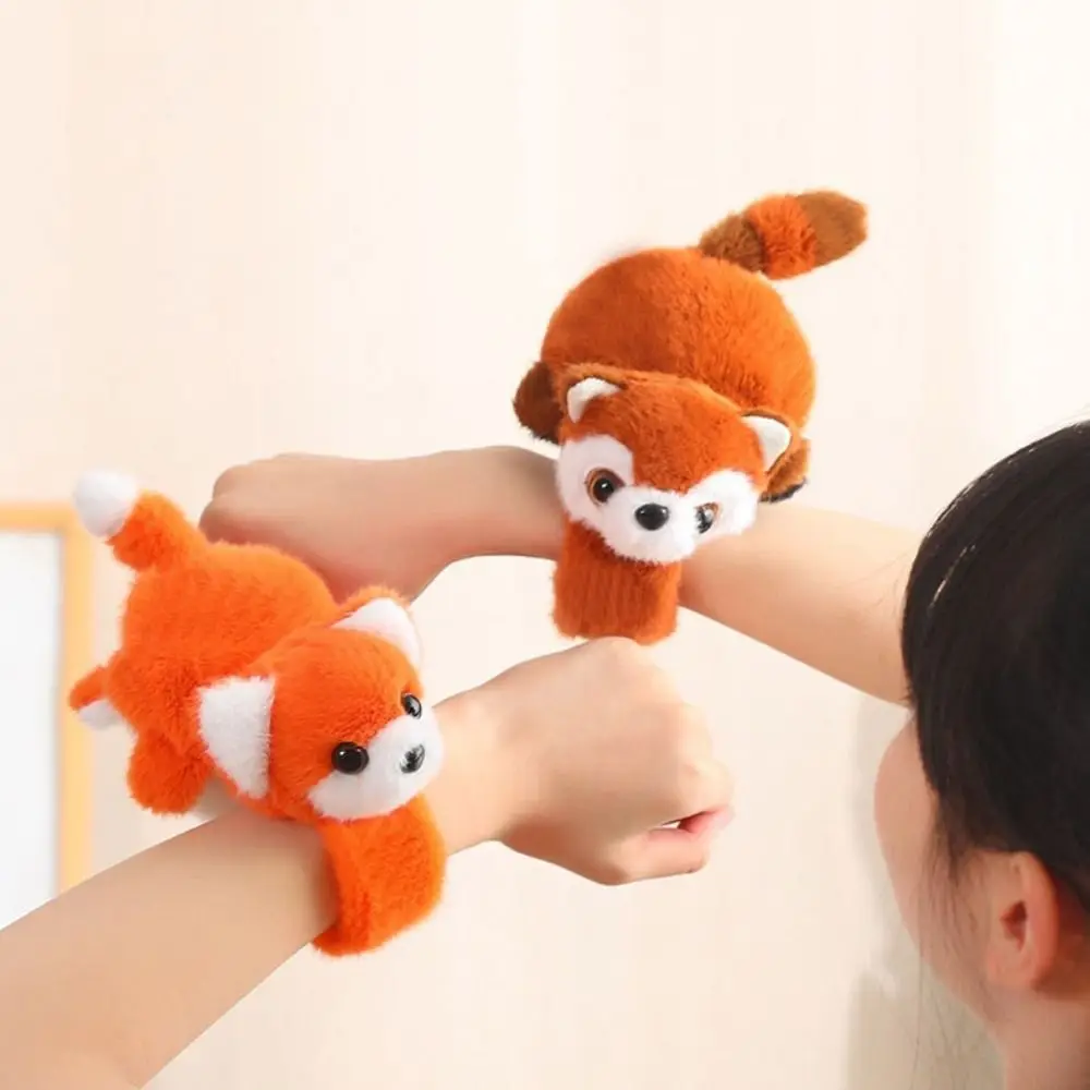 

Turn into Highland dog Slap Bracelet Series Turn into Raccoon Wrist Style Plush Doll Slap Bracelet Cartoon Soft