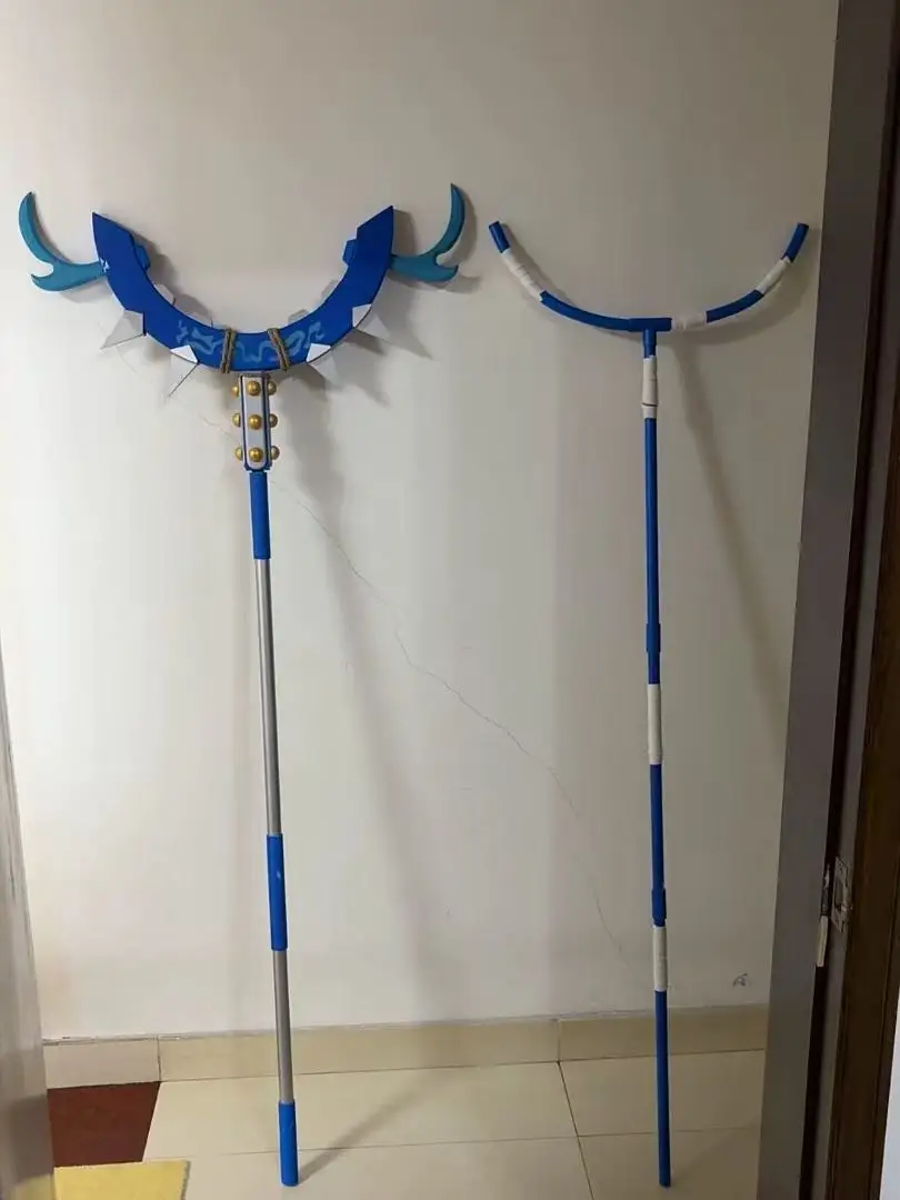 Zanka Nijiku Cos Staff Props Anime GACHIAKUTA Cosplay Props Halloween Christmas Party Comic Convention Costume Accessories 2