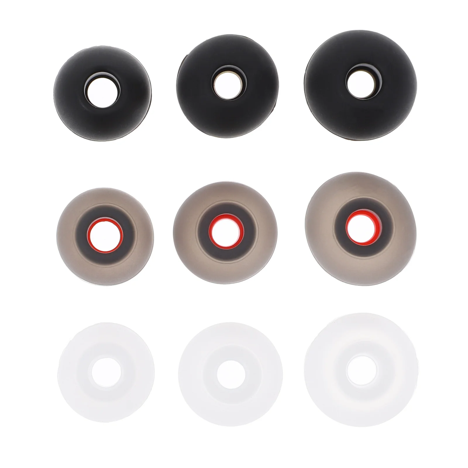 36 Uds. Tapas de repuesto para auriculares diseño preciso fácil de instalar puntas de auriculares antideslizantes para correr música videollamadas