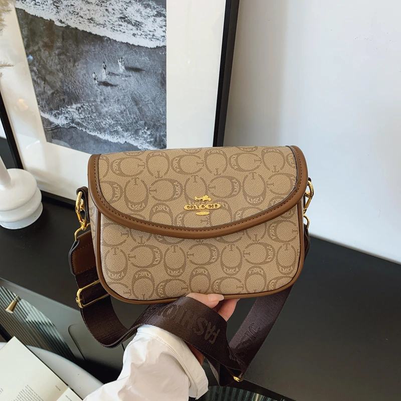 

High Quality Chain Strap Crossbody Bag For Women Stylish Vintage Handbag Classic And Fashionable Women's Shoulder Bag