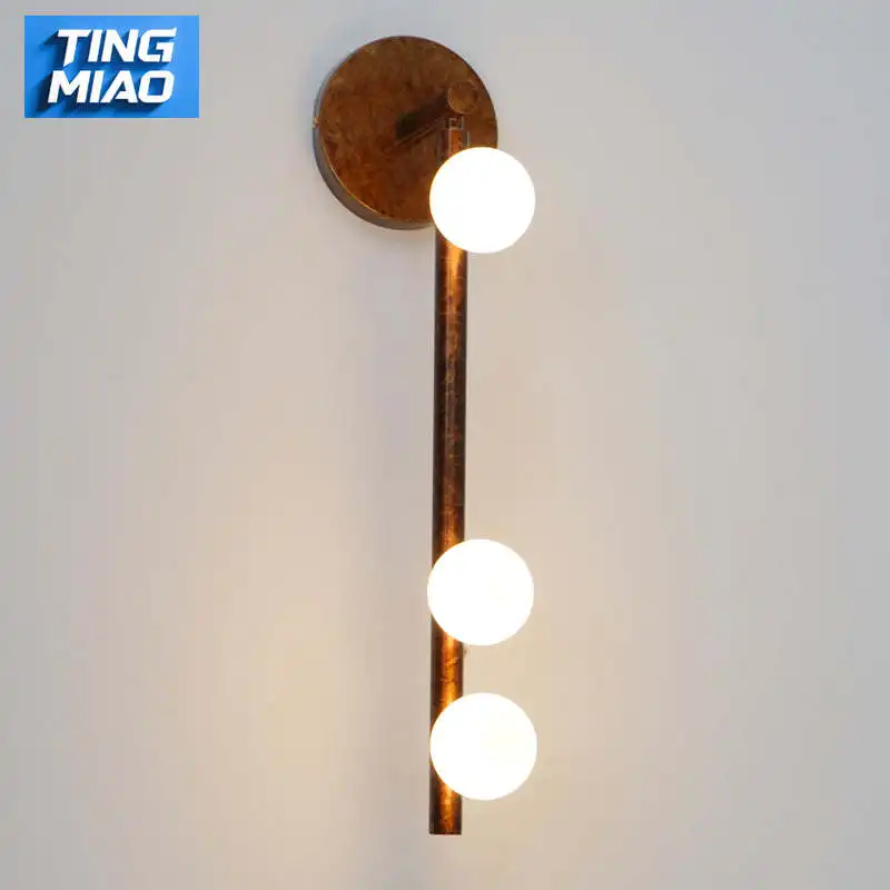 

Set of 3 Modern G9 LED Glass Wall Sconces Gold Black Surface Mount for Home Living Room Bedroom Coffee Shop Hallway Decor