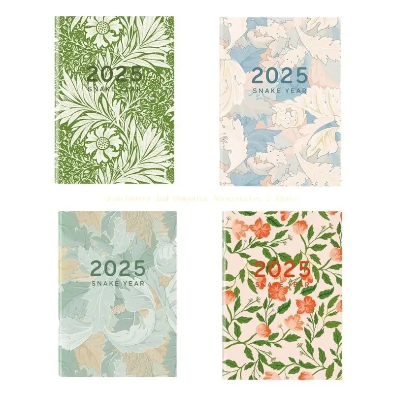 2025 Monthly Planner Letter Size Planner Notebook Budget Notepads 8x11.2In Softcover Planner Notebook 24 Sheets Dated