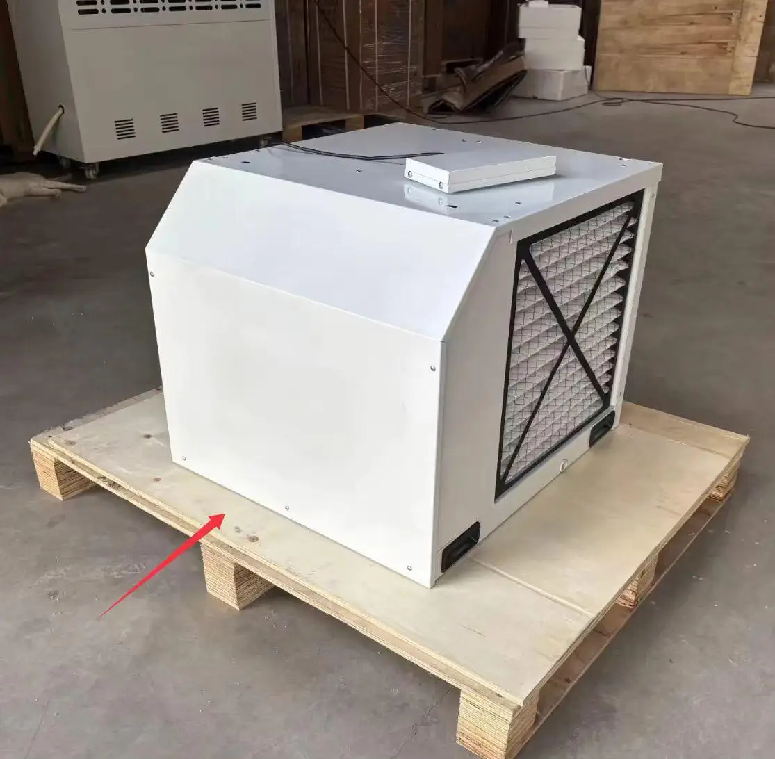 225 Pints/D Advanced Dehumidifier Ceiling Mounted Dehumidifier for Greenhouse Mushroom Factory Swimming Pool Warehouse