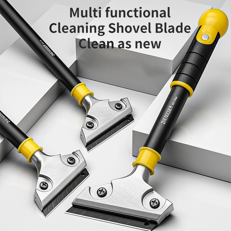 New Good Quality Stainless Steel Wallpaper Paint Tiles Flooring Scraper 100 MM Remover With Blade Household Cleaning Tools
