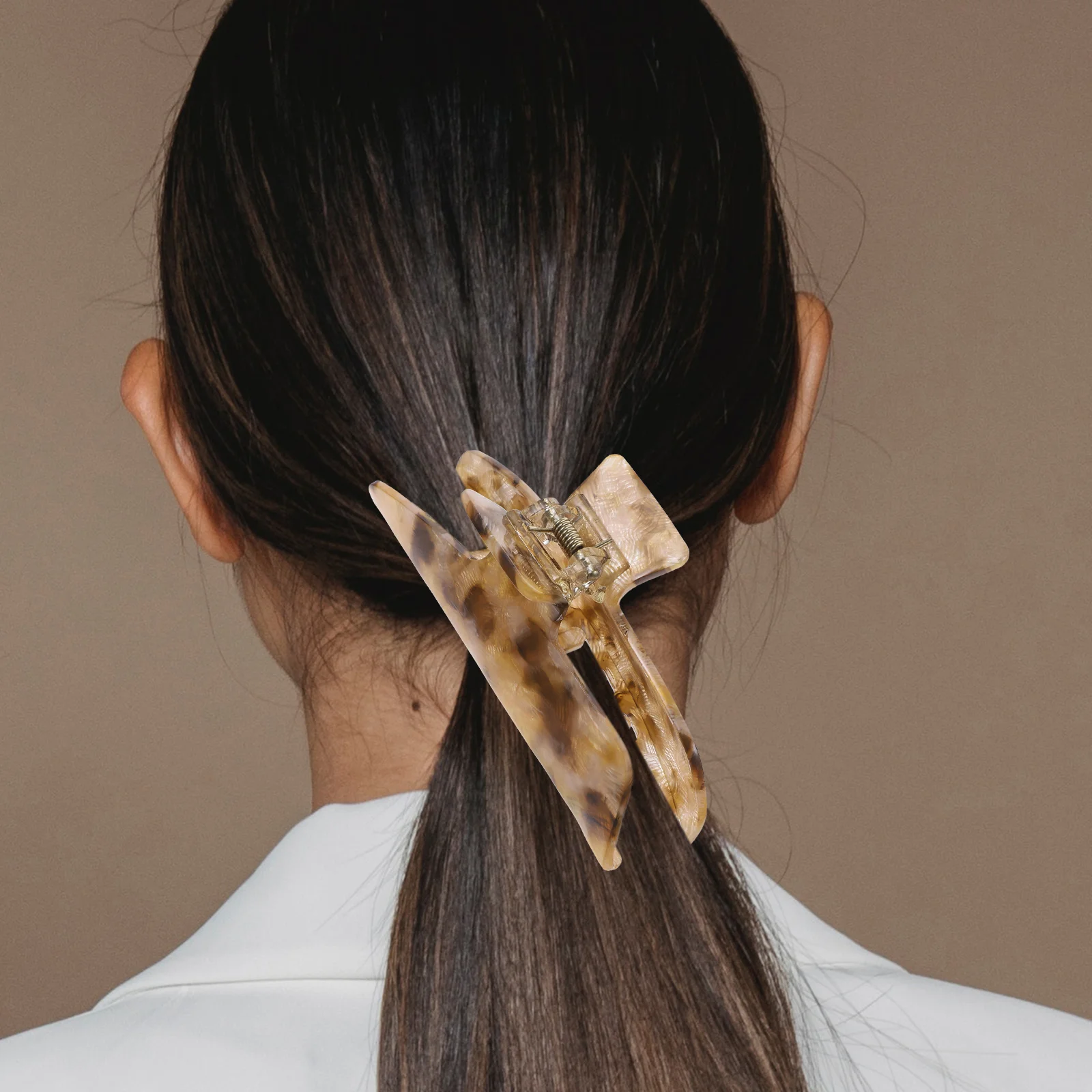 

Acetate Sheet Claw Clips Elegant Accessories Styling Tool Durable Acetate Hair Claw Suitable All Hair Types Thick Normal Thin