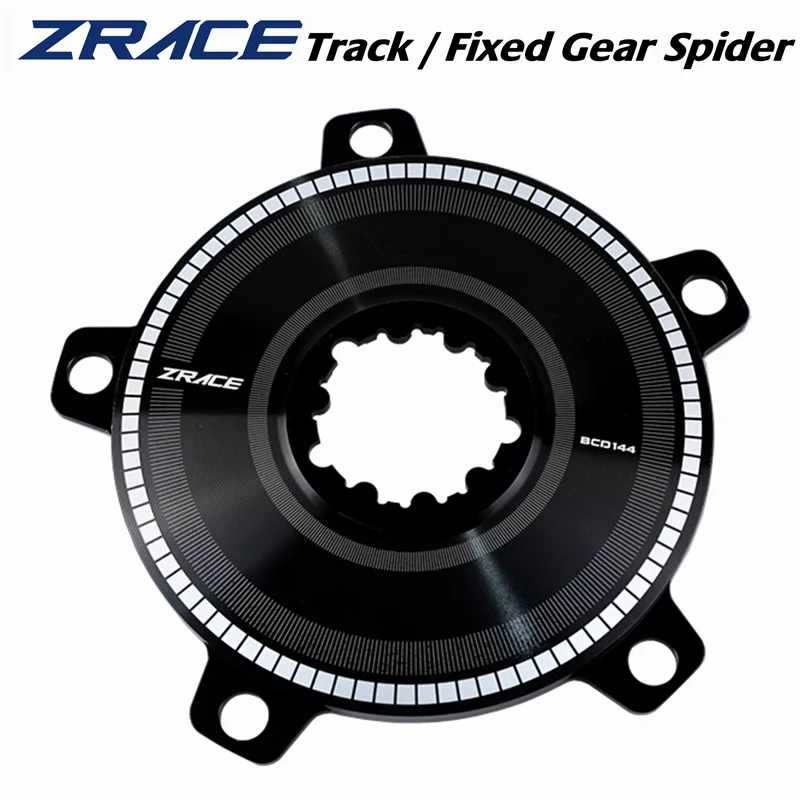 ZRACE Chainring Adapter Spider Converter For 3Bolts Direct Mount  to 144BCD for Direct Mount 3-Hole Cranks Track Bikes BCD144