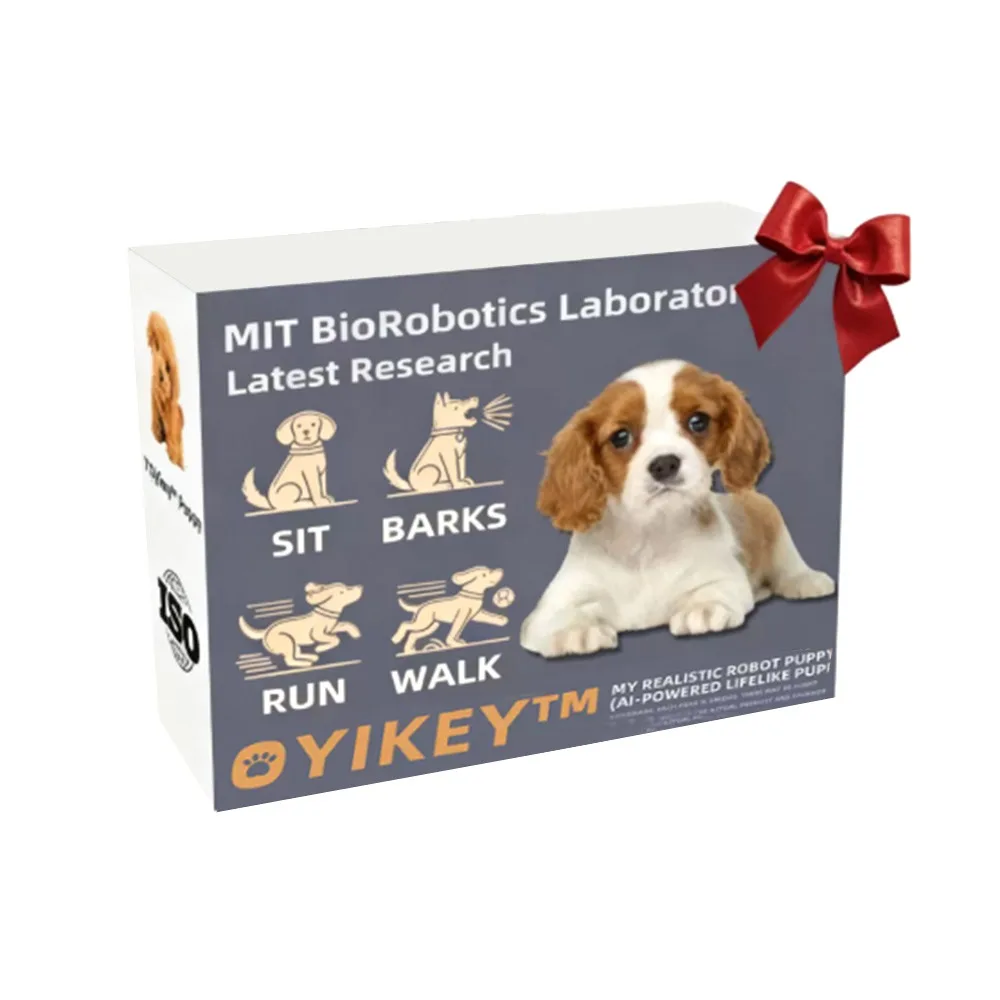 

Fashion Plush My Realistic Robot Puppy Walking Barking Simulated Puppy Interactive Tail Wagging Walking Dog Toy Educational Gift