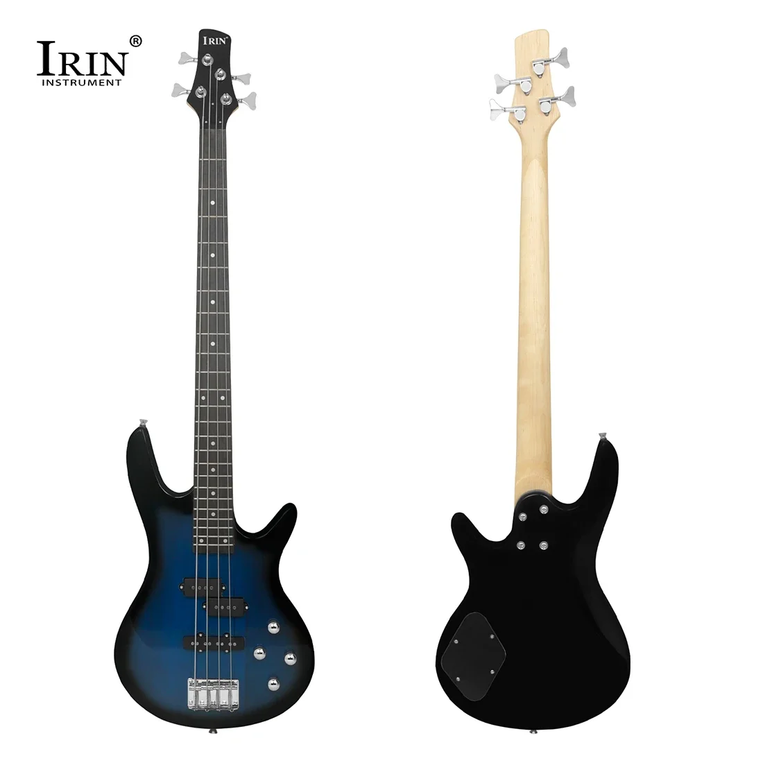 

IRIN New Electric Bass Guitar 4 Strings 24 Frets Professional Electric Bass Buttonwood Body Electric Bass Guitar for Performance