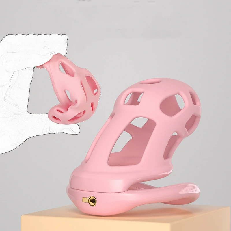 ذكر لا الاستمناء Bdsm القضيب العفة قفص جهاز آلة الكبار لوازم Femboy 18 + ألعاب الجنس مثير اكسسوارات الإباحية هنتاي #1