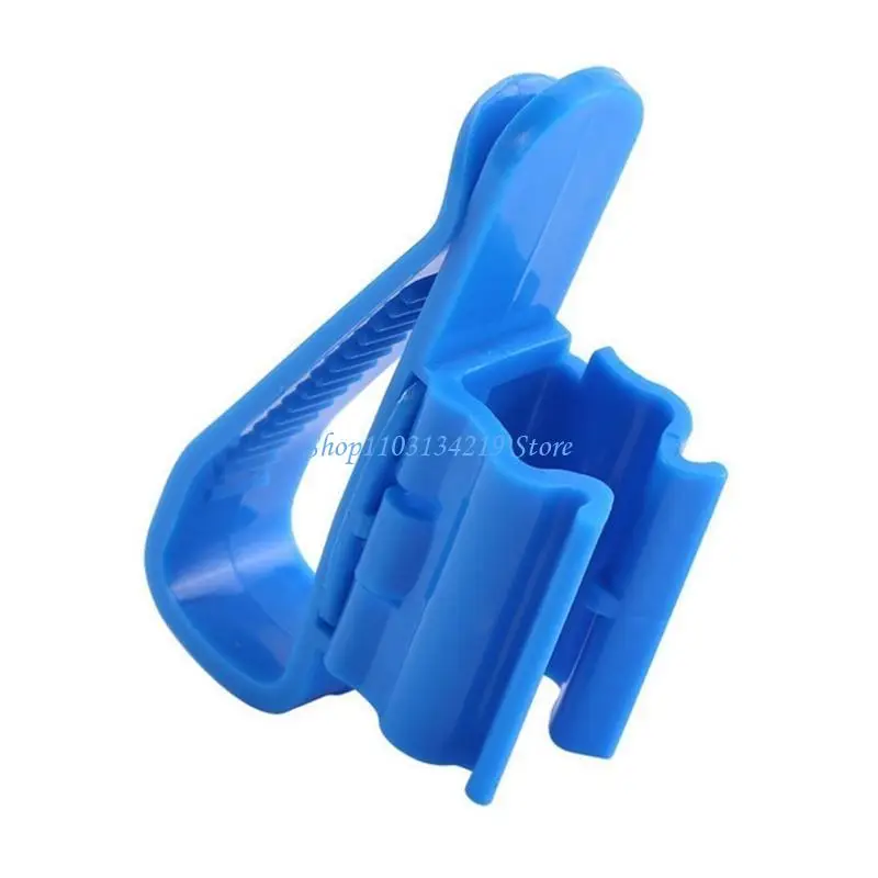 N5KC Water Pipe Holder Fish for Tank Adjustable Plastic Mounting Clips Durable Clamp