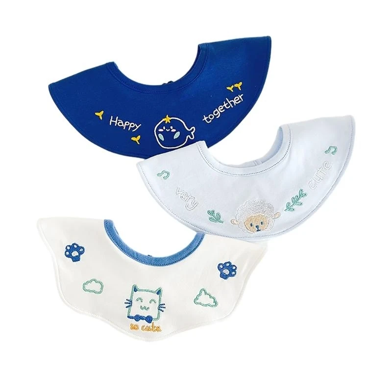 

Practical Stylish Baby Drooling Cloths Multi-style Cotton Newborn Burp Cloth set 425F