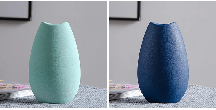 

Ceramic Vase Decorative Small Flower Vase for Home Office Wedding Centerpiece Table Decor Living Room Bedroom Bathroom Hallway