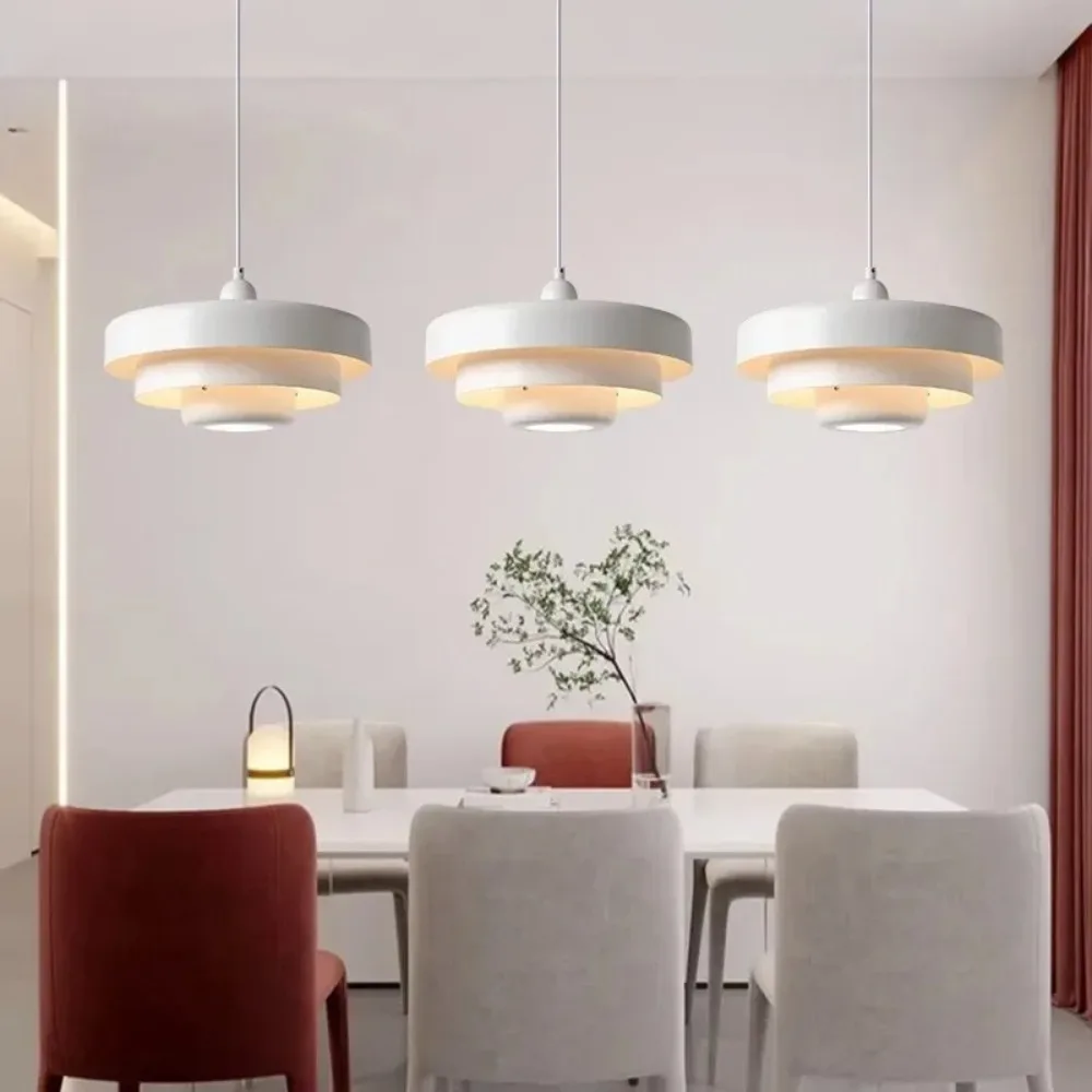 Nordic Pendant Lights LED Home Decoration Hanging Lamp for Living Rooms Restaurant Bedroom Simple Indoor Illumination Chandelie