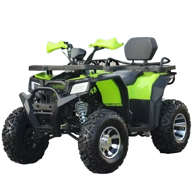 Automatic ATV Big for 200cc Four-wheel Off-road Mountain Bike All-terrain Chain Drive Equipped 4-Stroke Gas/Diesel Scenic Spot