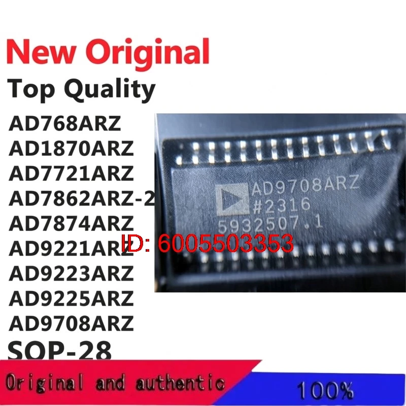 (1 Piece) AD768ARZ AD1870ARZ AD7721ARZ AD7862ARZ-2 AD7874ARZ AD9221ARZ AD9223ARZ AD9225ARZ AD9708ARZ SOP-28 New Original